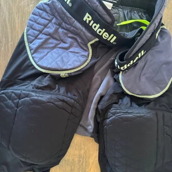 Riddell Black Padded Football Girdle Shorts   8416 - Picture 6 of 8